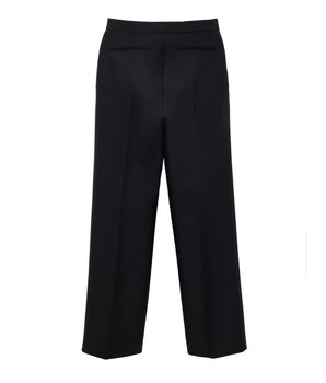 Gucci Black Cotton Casual Pants