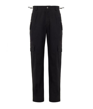 Dolce & Gabbana Black Cotton Cargo Pants
