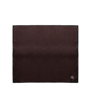 Dolce & Gabbana Brown Silk Pocket Square