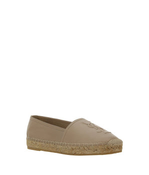 Saint Laurent Brown Lamb Ovis Aries Aries Espadrilles