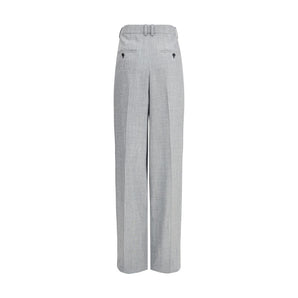 Saint Laurent Wool wide leg Pants
