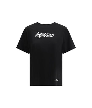 Kenzo Black Cotton T-Shirt