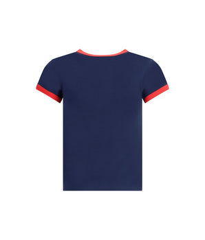 Valentino Blue Cotton T-Shirt