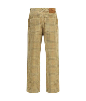 Burberry velvet pants