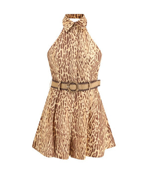 Zimmermann Multicolor Linen Casual Dress