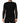 Dolce & Gabbana Black Linen Mesh Tattered Longsleeves T-shirt