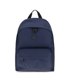 Moncler Blue Nylon Backpack