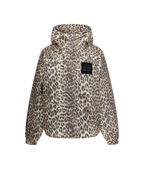 Ganni Multicolor Nylon Rain Coat