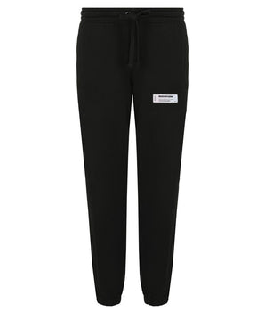 Diego Venturino Black Cotton Men Sweatpant