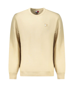Tommy Hilfiger Beige Cotton Men Sweater