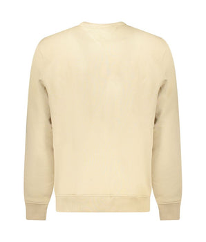 Tommy Hilfiger Beige Cotton Men Sweater