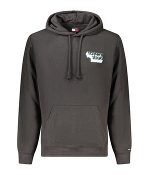 Tommy Hilfiger Black Cotton Men Sweater