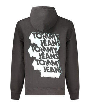 Tommy Hilfiger Black Cotton Men Sweater