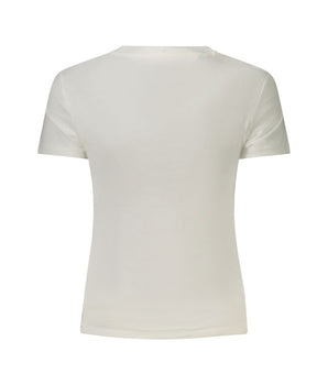 Tommy Hilfiger White Cotton Women T-Shirt