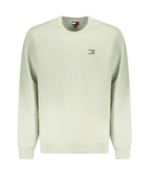 Tommy Hilfiger Green Cotton Men Sweater