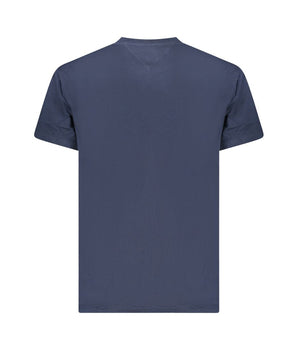Tommy Hilfiger Blue Cotton Men T-Shirt
