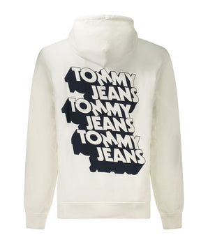 Tommy Hilfiger White Cotton Men Sweater