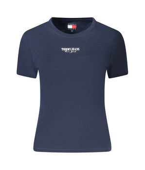 Tommy Hilfiger Blue Cotton Women's T-Shirt
