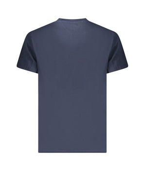 Tommy Hilfiger Blue Cotton Men T-Shirt