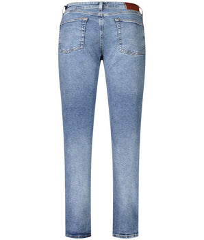 Tommy Hilfiger Blue Cotton Men's Slim Jeans