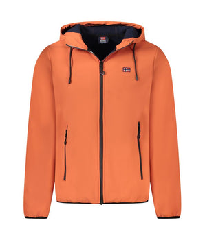 Norway 1963 Orange Polyester Men Jacket