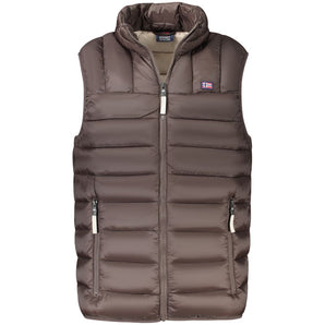Norway 1963 Brown Polyamide Men Jacket
