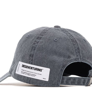 Diego Venturino Blue Cotton Men Visor Cap