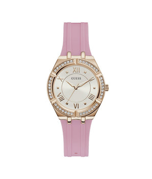 Guess Multicolor Rubber Dress Watch