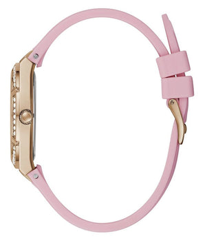 Guess Multicolor Rubber Dress Watch