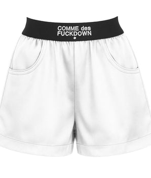 Comme Des Fuckdown White Modal Short