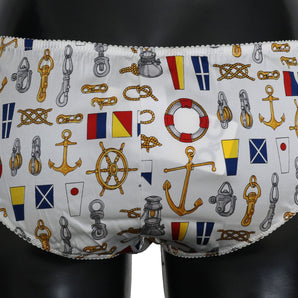 Dolce &amp; Gabbana Chic Sailor Print Women Underwear