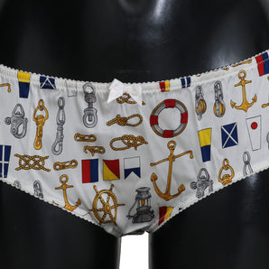 Dolce &amp; Gabbana Chic Sailor Print Women Underwear