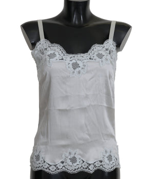 Dolce & Gabbana Green Silk Lace Dress Chemisole Lingerie