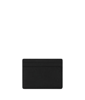 Saint Laurent Black Calf Leather Bos Taurus Wallet