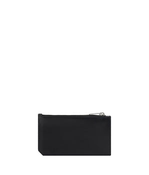 Saint Laurent Black Calf Leather Bos Taurus Wallet