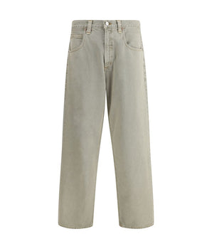 Agolde Gray Cotton Jeans Denim