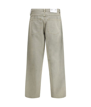 Agolde Gray Cotton Jeans Denim