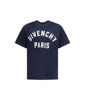 Givenchy Blue Cotton T-shirt