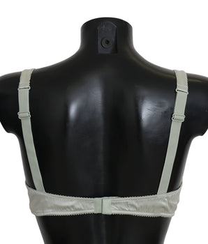 Dolce &amp; Gabbana Sujetador Elegante De Seda Con Encaje Floral