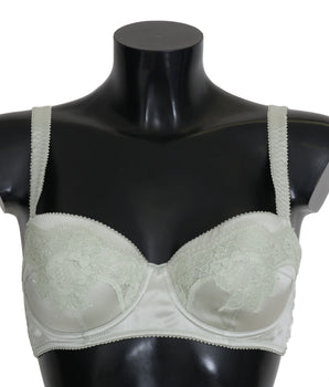 Dolce &amp; Gabbana Sujetador Elegante De Seda Con Encaje Floral