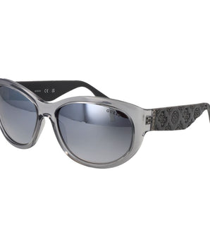 Guess Gray Stainless Steel Sunglasses