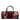 Dolce & Gabbana Multicolor Leather Jacquard Velvet Travel Duffle Bag
