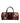 Dolce & Gabbana Multicolor Leather Jacquard Velvet Travel Duffle Bag