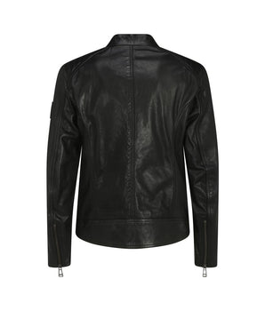 Belstaff Black Leather Jacket