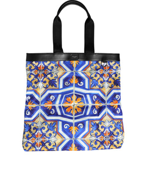 Dolce &amp; Gabbana Multicolor Maiolica Print Shoulder Strap Bag