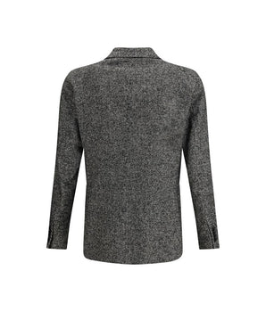 Tagliatore Gray Wool Blazer