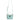 Dolce & Gabbana Mint Green Embossed Leather Padlock Shoulder Bag