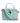 Dolce &amp; Gabbana Mint Green Embossed Leather Padlock Shoulder Bag