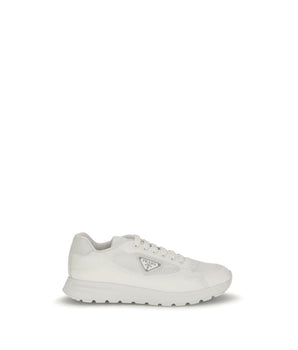 Prada White Rubber Athletic Shoes