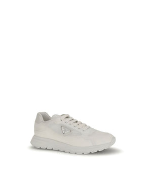 Prada White Rubber Athletic Shoes